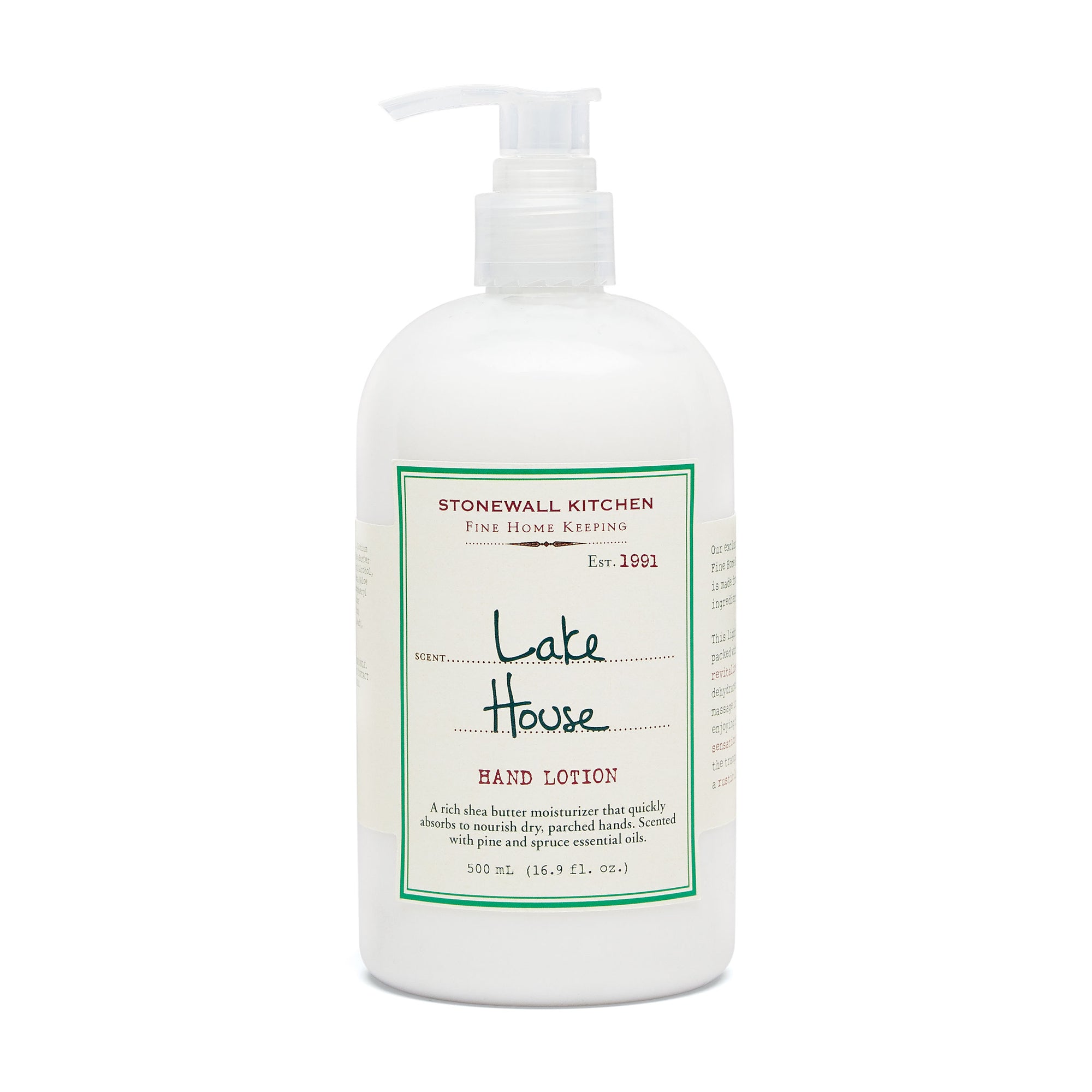 Stonewall Kitchen Fine Home Keeping - Lake House Hand Lotion