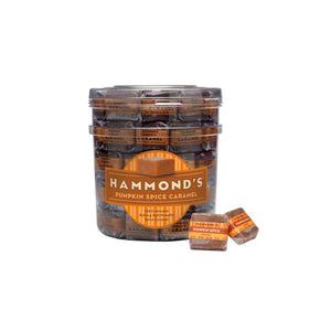 Hammond's Display Tubs - Pumpkin Spice Caramels