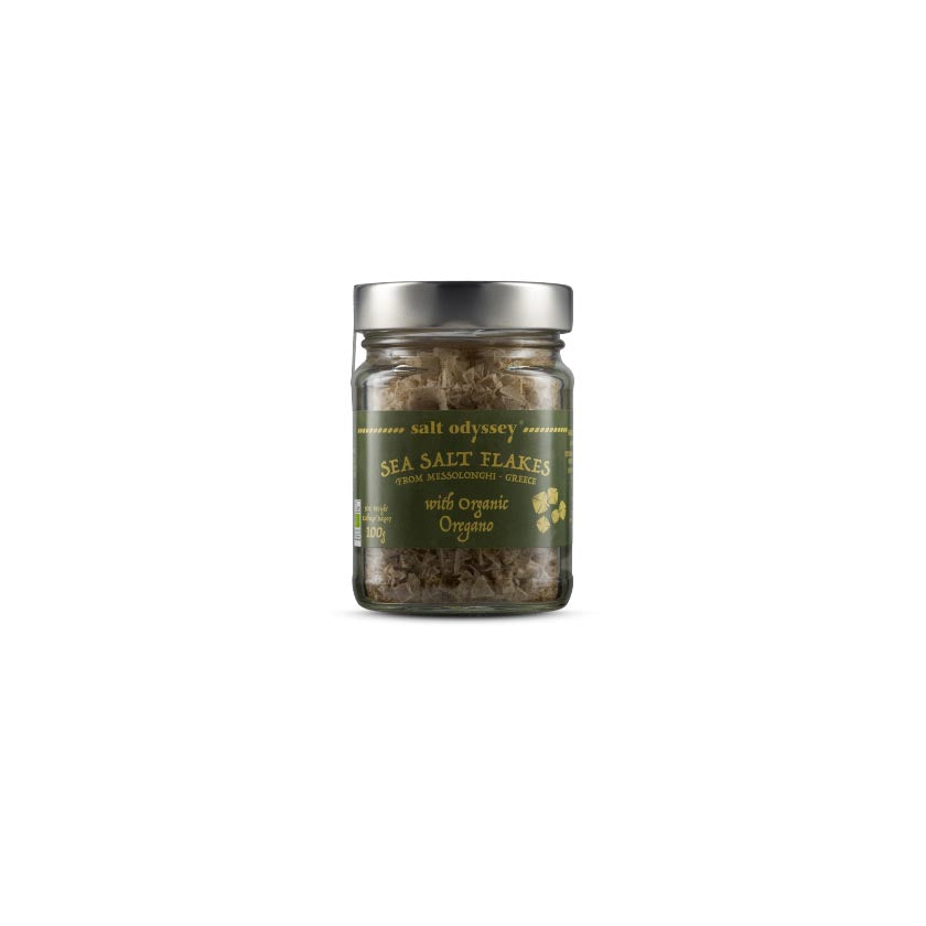 Salt Odyssey - Sea Salt Flakes with Organic Oregano