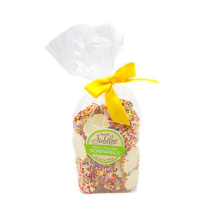 Sweet Jubilee - White Chocolate Spring Rainbow Nonpareils