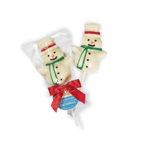 Sweet Jubilee - White Snowman Lollie