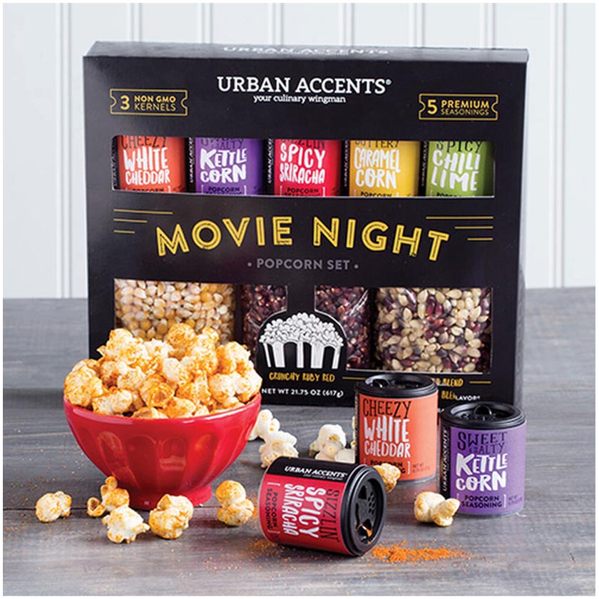 Urban Accents Pop 'n Wow Carnival Classics Popcorn Gift Set