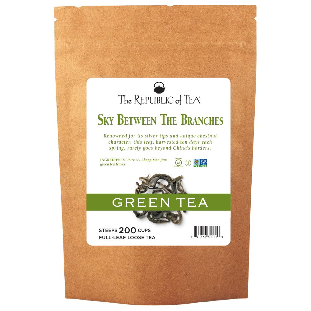 The Republic of Tea - Sky Between Branches Green Full-Leaf Bulk Bag (1 lb)