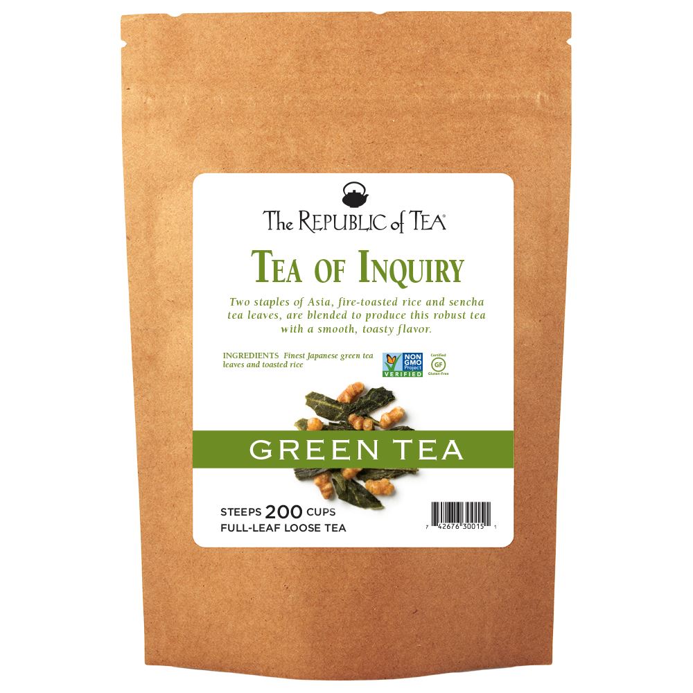 The Republic of Tea - Tea of Inquiry Green Full-Leaf Bulk Bag (1 lb)