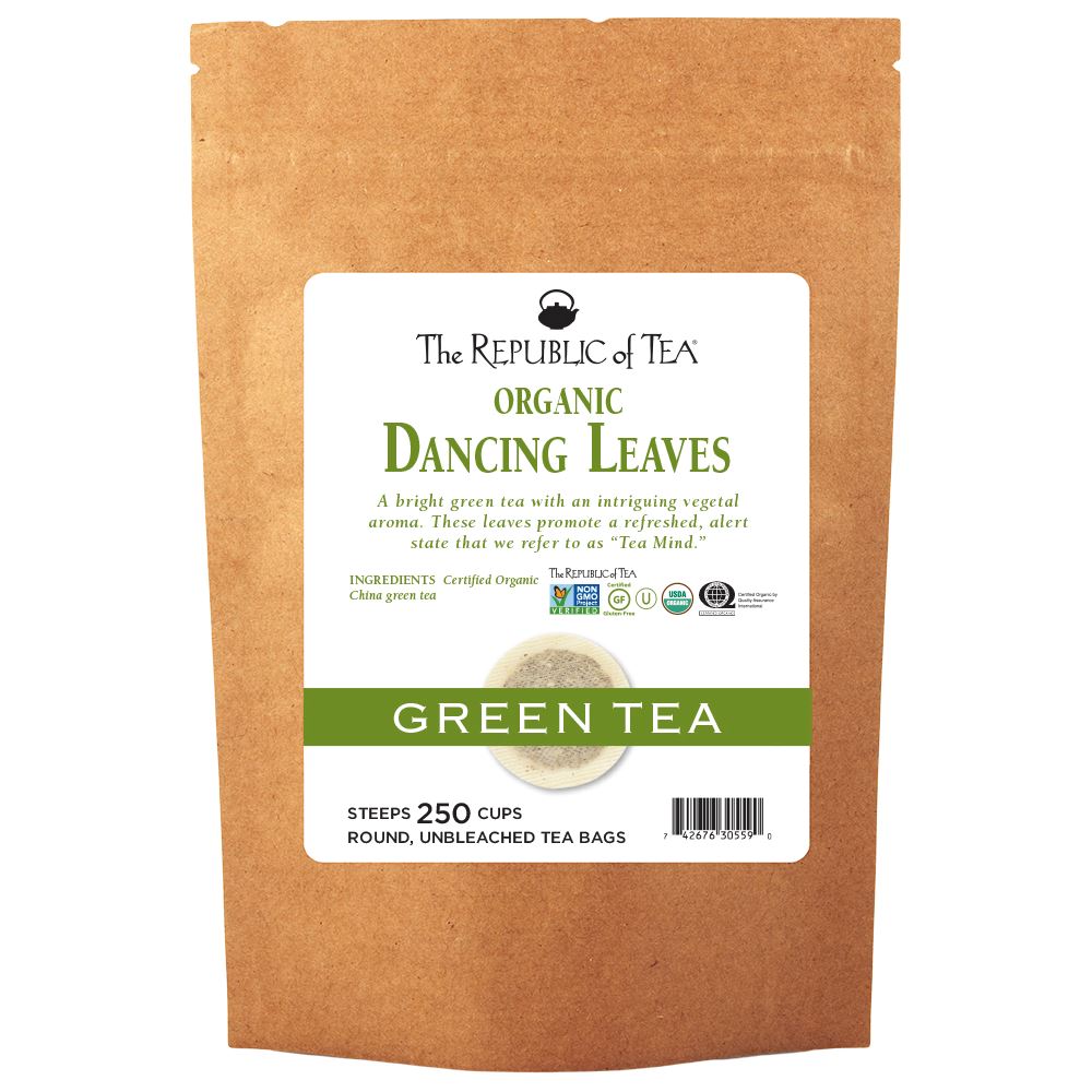 The Republic of Tea - Organic Dancing Leaves Green Bulk Bag (250 ct)