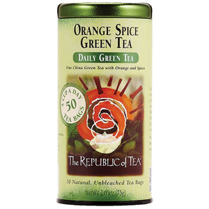 The Republic of Tea - Orange Spice Green (Single)