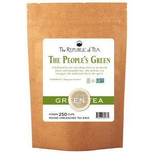 The Republic of Tea - The People's Green Tea Bulk Bag (250 ct)