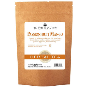 The Republic of Tea - RED Passionfruit Mango Bulk Bag (250 ct)