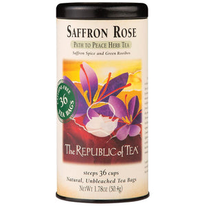 The Republic of Tea - Saffron Rose (Case)