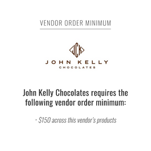 John Kelly Chocolates - Hearts - Solid Milk Chocolate (6pc)