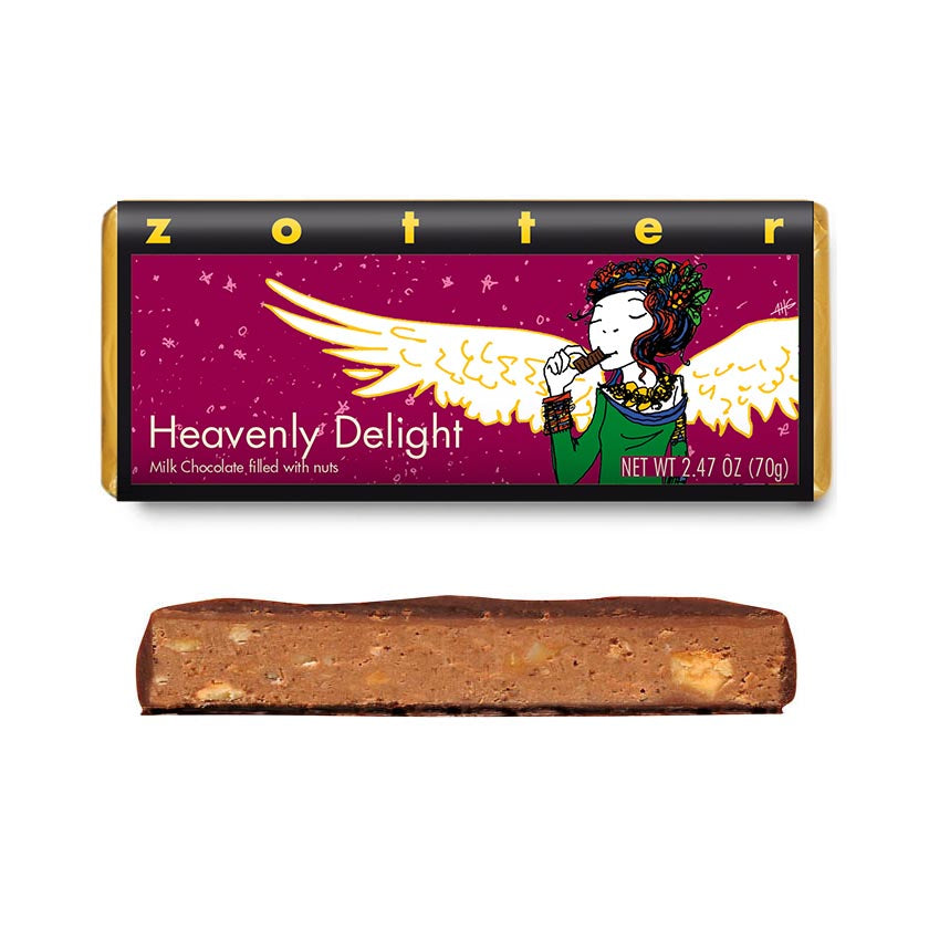 Zotter - Filled Chocolate - Heavenly Delight (Nut Delight)