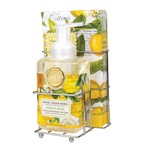 Michel Design Works - Lemon Basil Foaming Soap Napkin Set