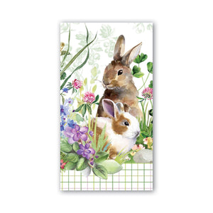 Michel Design Works - Bunny Meadow Hostess Napkin