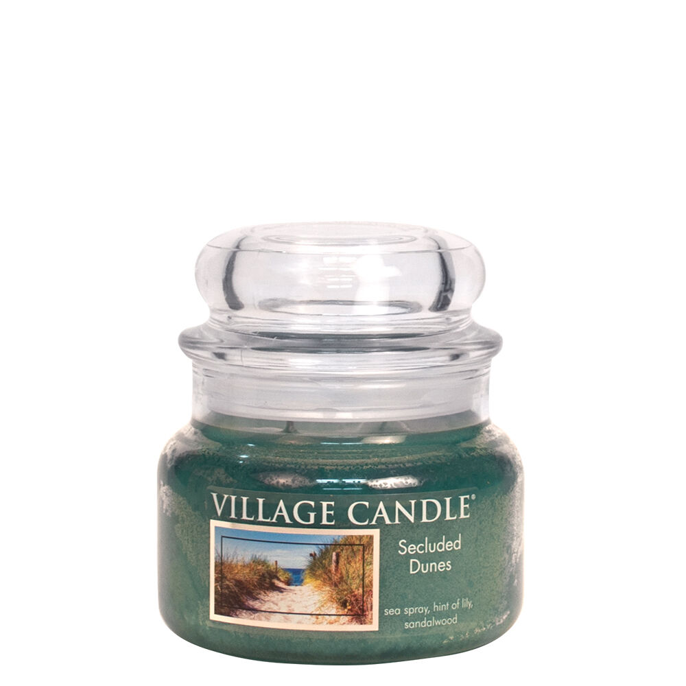 Village Candle - Secluded Dunes - Small Glass Dome